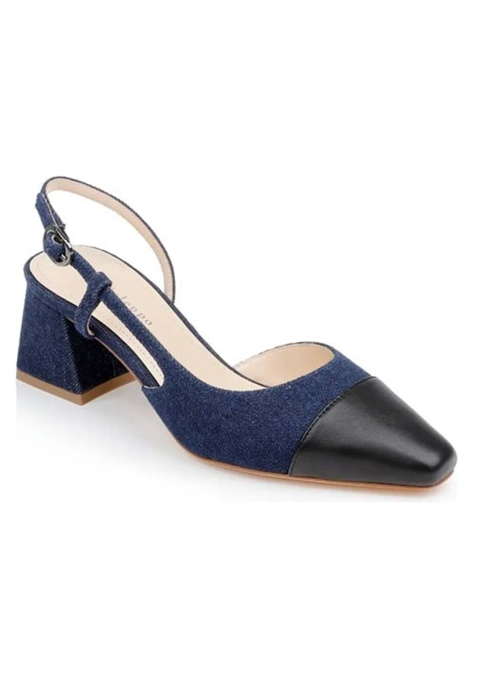Dee Ocleppo Women's Naples Cap Toe Slingback Pump Size 7.5 (MSRP $295)